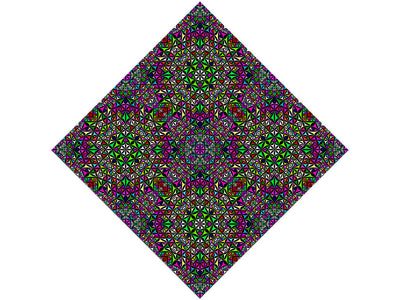 Crazy Quilt Mosaic Vinyl Wrap Pattern