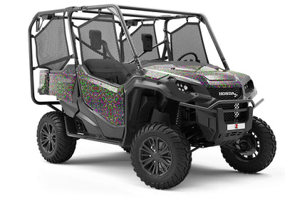 Crazy Quilt Mosaic Utility Vehicle Vinyl Wrap