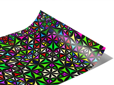 Crazy Quilt Mosaic Vinyl Wraps~Rwraps Series 914 Digitally Printed Vinyl Wrap~0