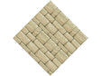 Cream  Brick Vinyl Wrap Pattern