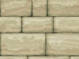 Cream  Brick Vinyl Wrap Pattern~Rwraps Series 914 Digitally Printed Vinyl Wrap~0