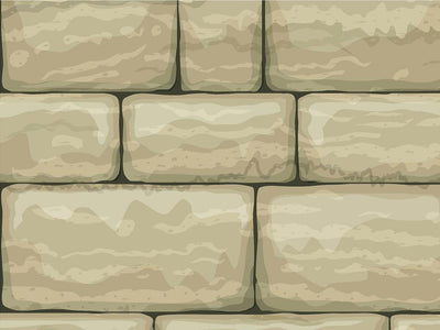 Cream  Brick Vinyl Wrap Pattern~Rwraps Series 914 Digitally Printed Vinyl Wrap~0