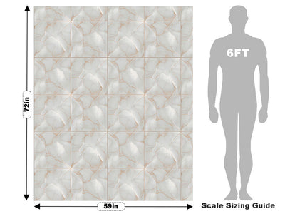 Cream Deviations Tile Vehicle Wrap Scale~Rwraps Series 914 Cream Deviations Tile Measurements~2