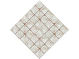 Cream Square Tile Vinyl Wrap Pattern