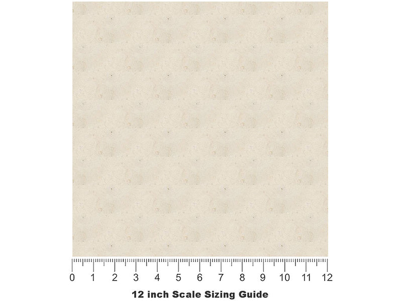 Creamy  Limestone Vinyl Film Pattern Size 12 inch Scale~Rwraps Creamy  Limestone Sizing Chart~2