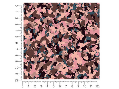 crepe multicam camouflage 1ft x 1ft Craft Sheets