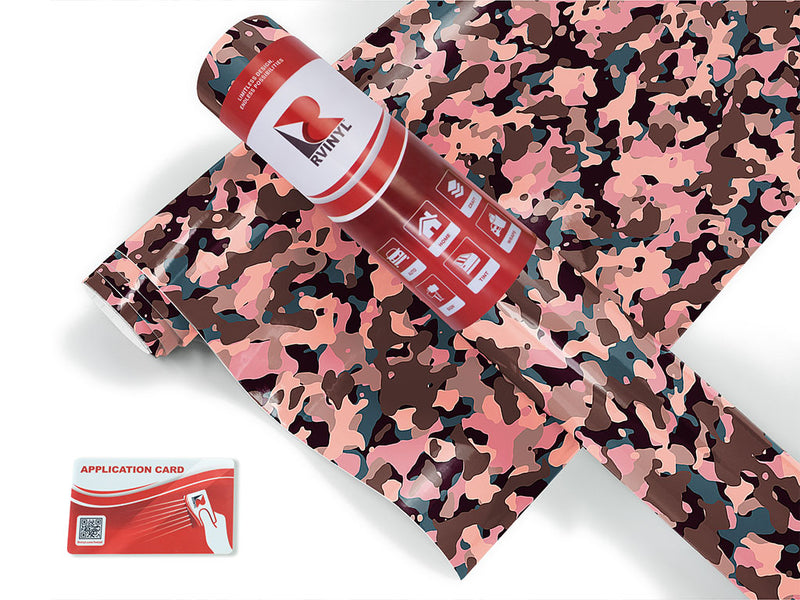 crepe multicam camouflage Craft Vinyl Roll