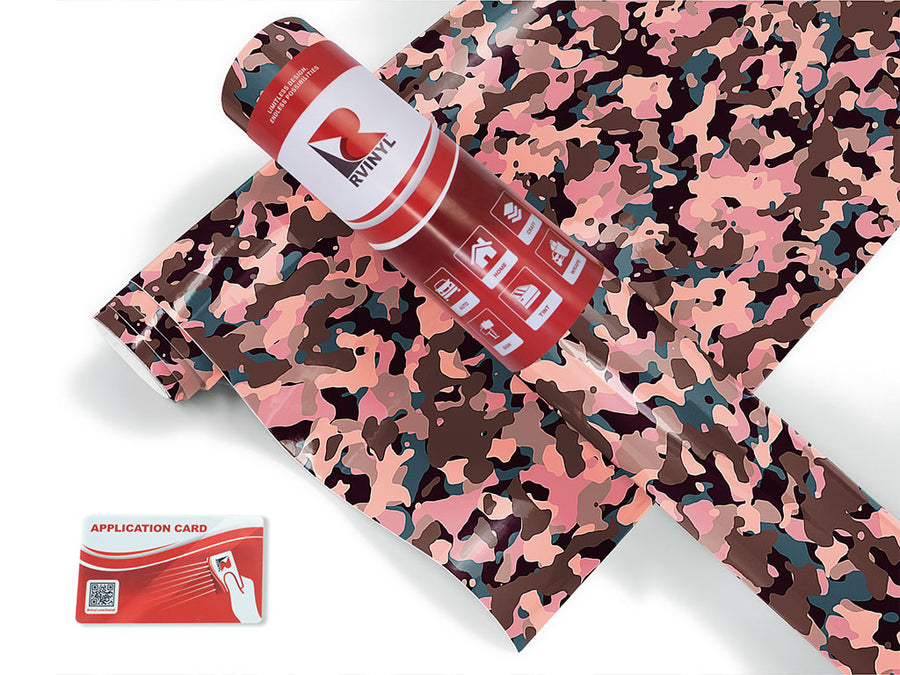crepe multicam camouflage Craft Vinyl Roll