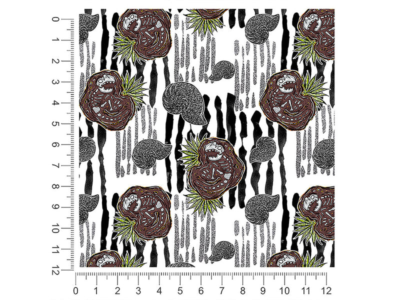 cretaceous catacomb dinosaur 1ft x 1ft Craft Sheets