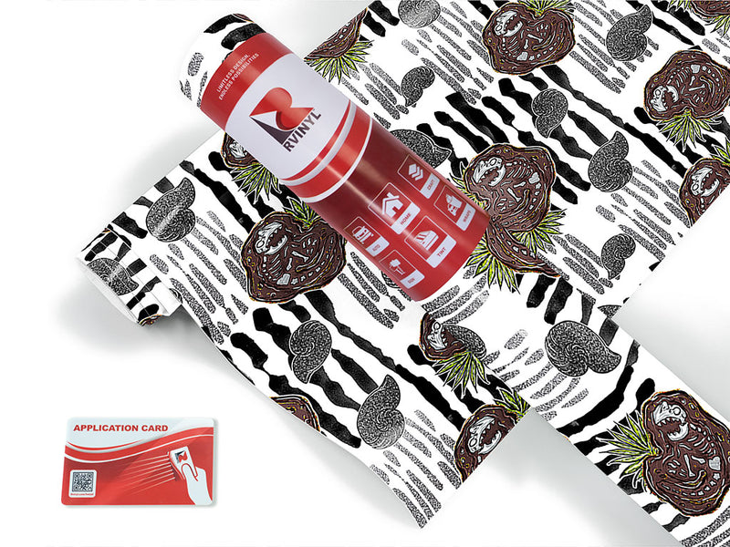 cretaceous catacomb dinosaur Craft Vinyl Roll