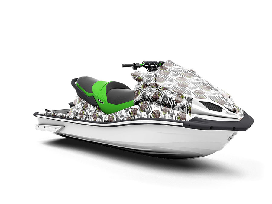 Cretaceous Catacomb Dinosaur Jet Ski Vinyl Customized Wrap