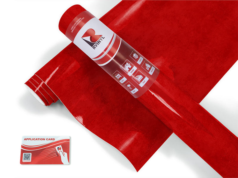 crimson concrete stone Craft Vinyl Roll