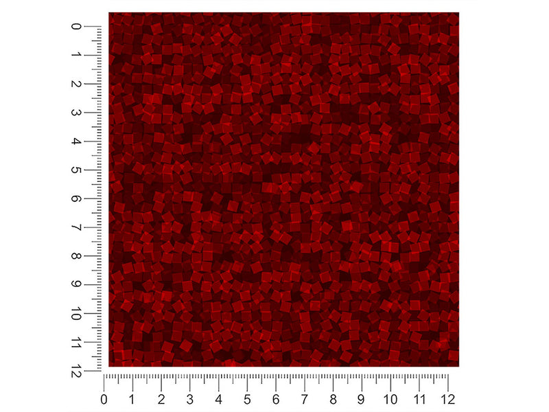 crimson lady pixel 1ft x 1ft Craft Sheets