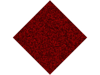 Crimson Lady Pixel Vinyl Wrap Pattern