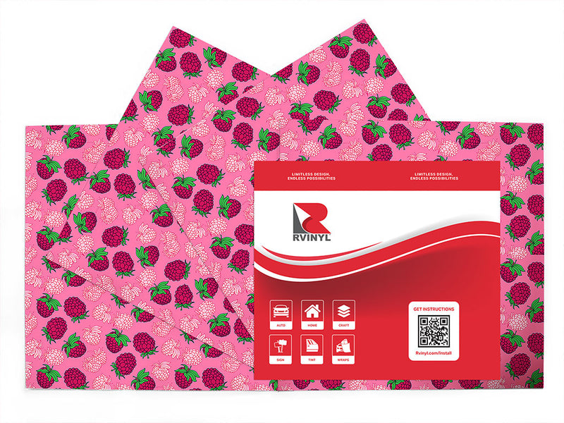 crimson night fruit Craft Vinyl Sheet Pack