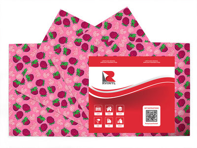 crimson night fruit Craft Vinyl Sheet Pack