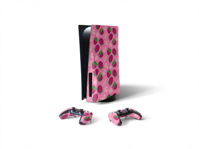 crimson night fruit Sony PS5 DIY Skin