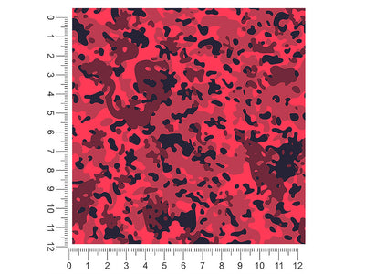 crimson sky camouflage 1ft x 1ft Craft Sheets