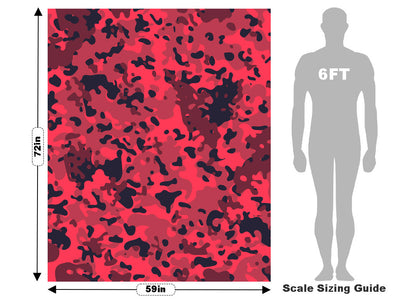 Crimson Sky Camouflage Vehicle Wrap Scale~Rwraps Series 914 Crimson Sky Camouflage Measurements~2