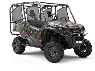 Crimson Sweet Fruit Utility Vehicle Vinyl Wrap