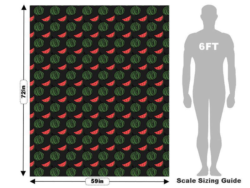 Crimson Sweet Fruit Vehicle Wrap Scale~Rwraps Series 914 Crimson Sweet Fruit Measurements~1
