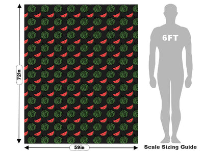 Crimson Sweet Fruit Vehicle Wrap Scale~Rwraps Series 914 Crimson Sweet Fruit Measurements~1