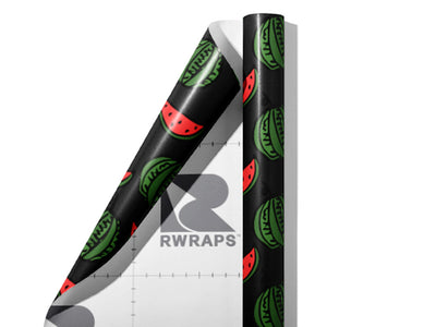 Crimson Sweet Fruit Wrap Film Sheets~Rwraps Series 914 Crimson Sweet Fruit Scrolled Sheet~3
