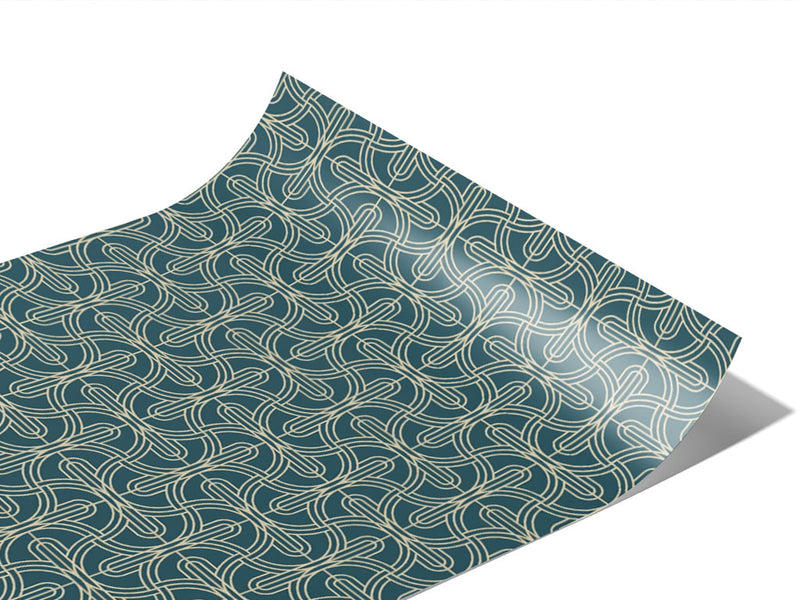 Criss-Cross Art Deco Vinyl Wraps~Rwraps Series 914 Digitally Printed Vinyl Wrap~0