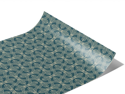 Criss-Cross Art Deco Vinyl Wraps~Rwraps Series 914 Digitally Printed Vinyl Wrap~0