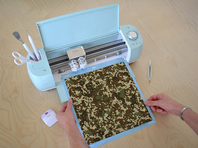 crocodile erbsentarnmuster camouflage Cricut Compatible Vinyl