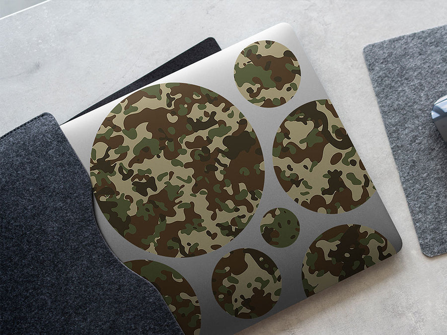 crocodile erbsentarnmuster camouflage DIY Laptop Stickers