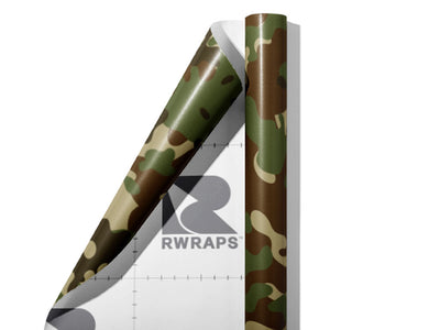 Crocodile Erbsentarnmuster Camouflage Wrap Film Sheets~Rwraps Series 914 Crocodile Erbsentarnmuster Camouflage Scrolled Sheet~3