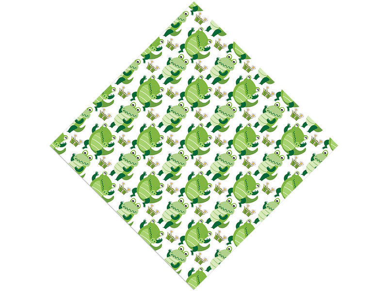 Crocodile Jamboree Marine Life Vinyl Wrap Pattern
