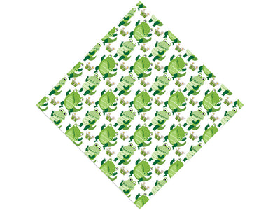Crocodile Jamboree Marine Life Vinyl Wrap Pattern