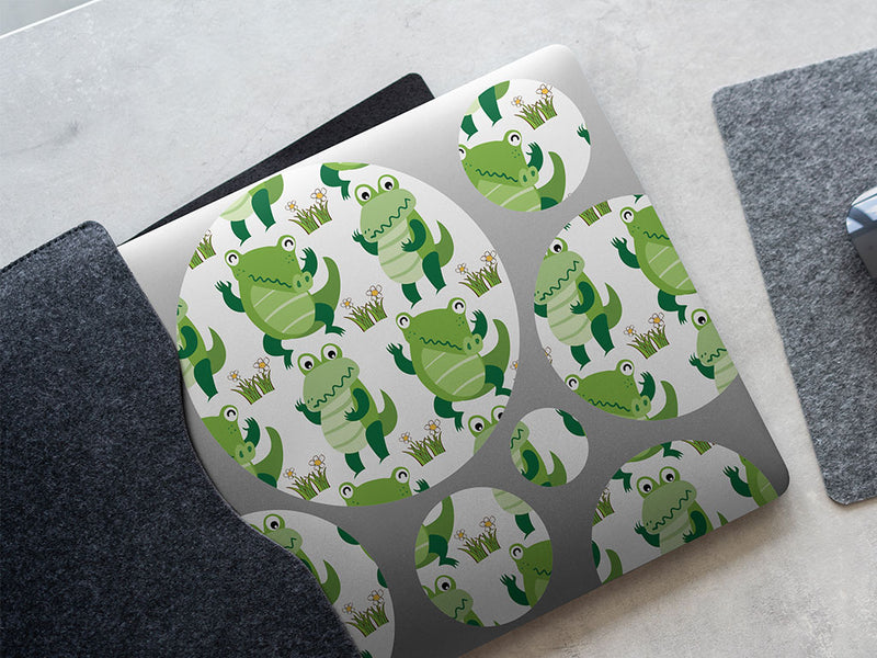 crocodile jamboree fresh water DIY Laptop Stickers