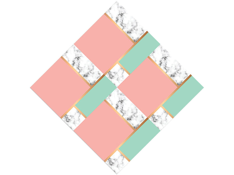 Cross Color Tile Vinyl Wrap Pattern