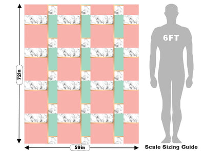 Cross Color Tile Vehicle Wrap Scale~Rwraps Series 914 Cross Color Tile Measurements~2