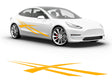 3M Sunflower Yellow Cross Rally Body Graphic~Full Side Auto Decal Kit~0