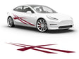 3M Burgundy Cross Rally Body Graphic~Full Side Auto Decal Kit~0