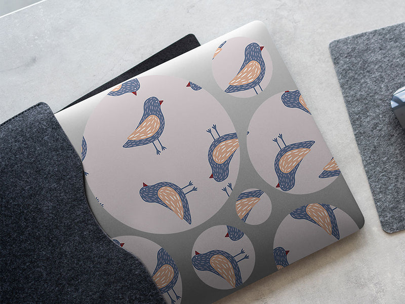 crosswalk wait bird DIY Laptop Stickers