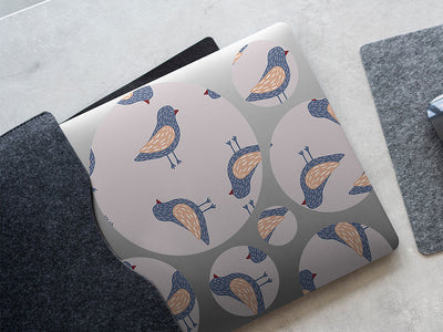 crosswalk wait bird DIY Laptop Stickers