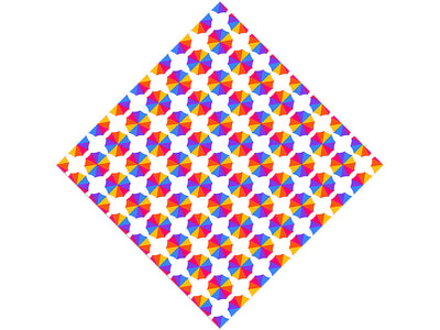 Crowded Day Summertime Vinyl Wrap Pattern