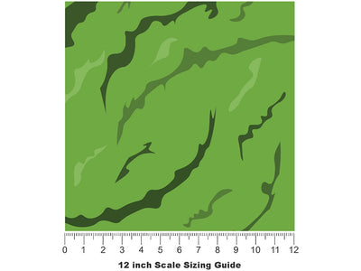 Crown Rind Fruit Vinyl Film Pattern Size 12 inch Scale~Rwraps Crown Rind Fruit Sizing Chart~2