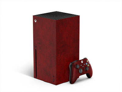 crumbling carmine rust XBOX DIY Decal