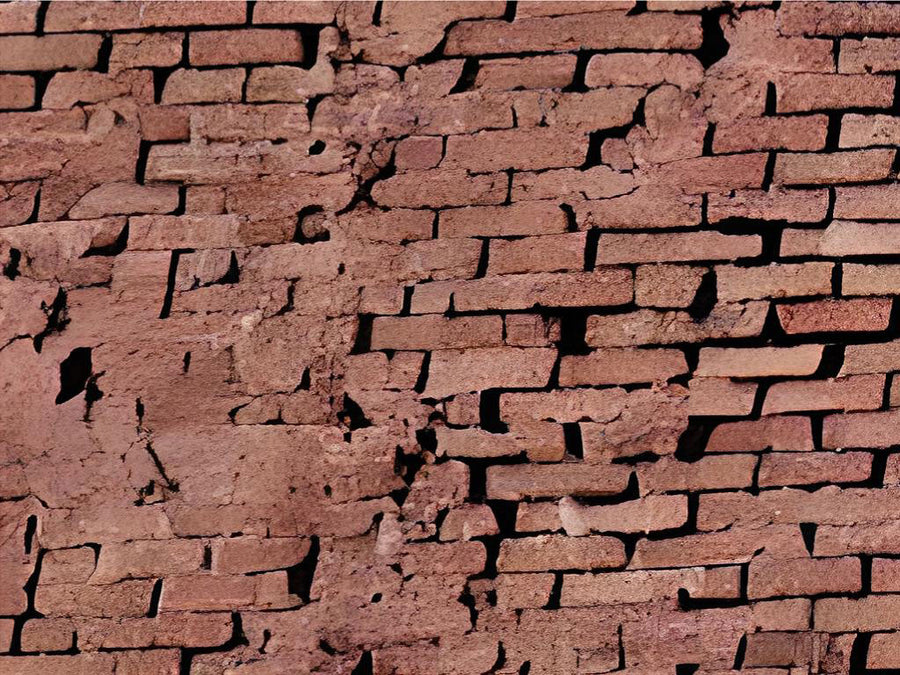 Crumbling  Brick Vinyl Wrap Pattern~Rwraps Series 914 Digitally Printed Vinyl Wrap~0