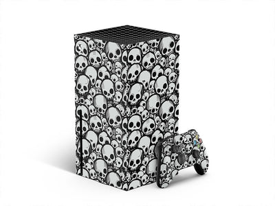 crushed catacomb skull and bones XBOX DIY Decal