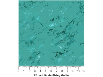 Crystal Clarity Gemstone Vinyl Film Pattern Size 12 inch Scale~Rwraps Crystal Clarity Gemstone Sizing Chart~2