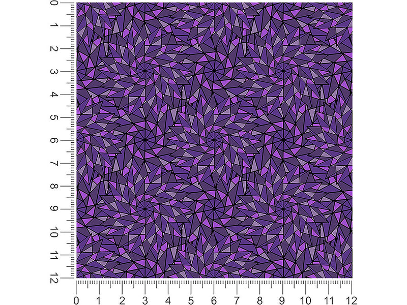 crystal daze abstract geometric 1ft x 1ft Craft Sheets