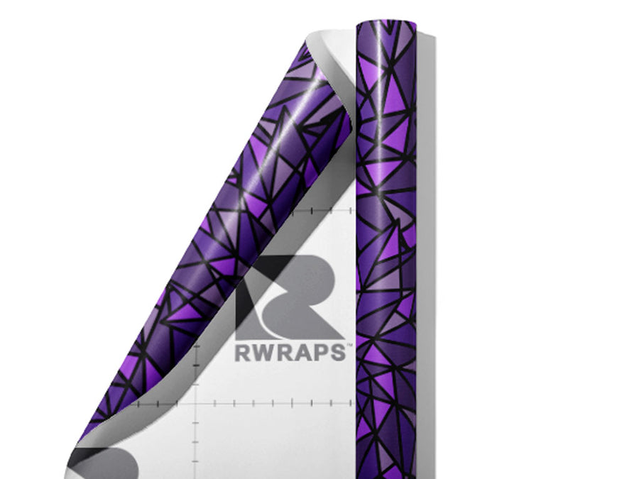Crystal Daze Abstract Wrap Film Sheets~Rwraps Series 914 Crystal Daze Abstract Scrolled Sheet~3
