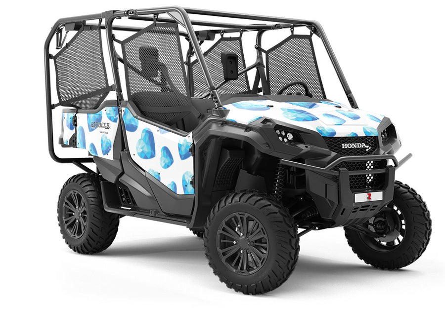 Crystal Tears Heart Utility Vehicle Vinyl Wrap